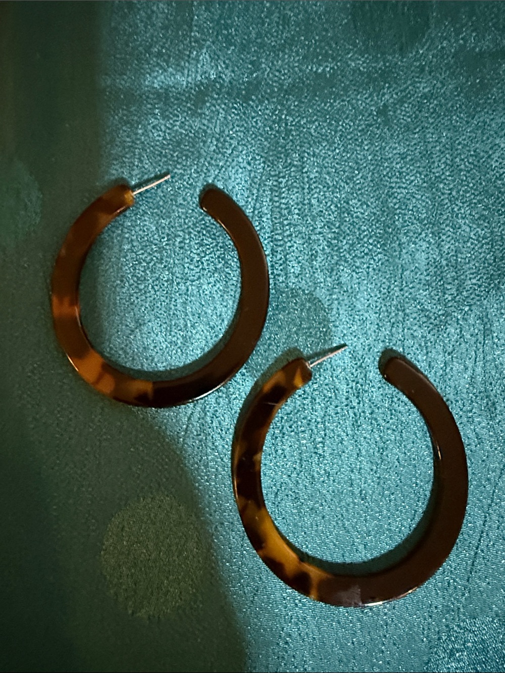 Tortoiseshell Hoop Earrings - Women Jewelry